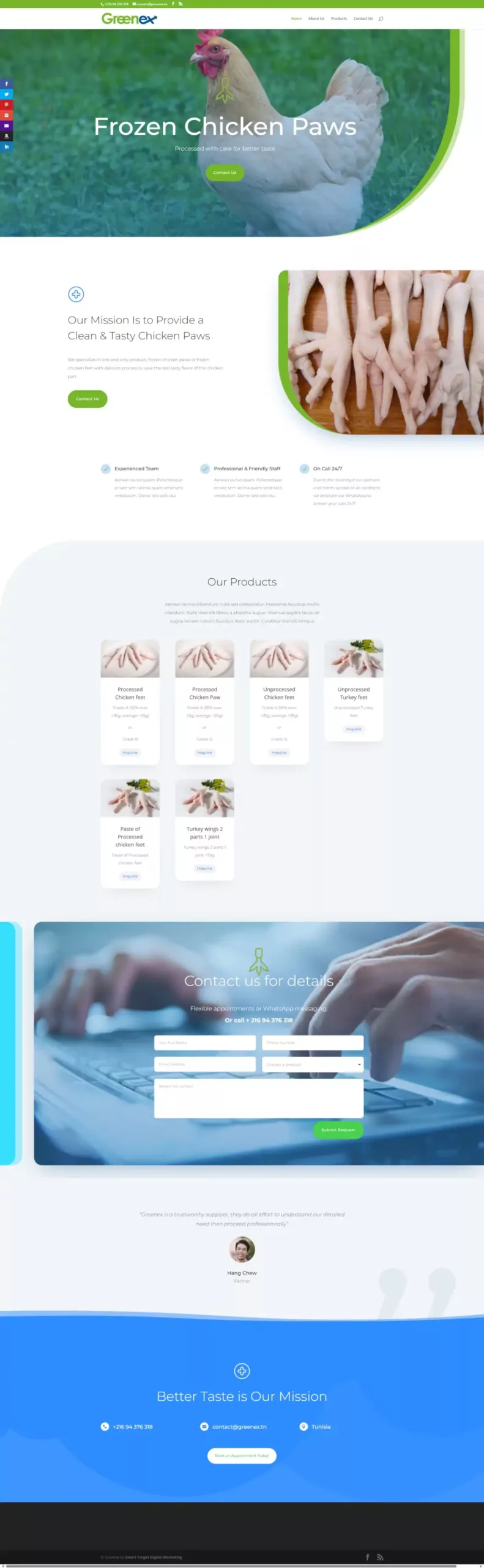 Site wen one page greenex.tn Site wen one page greenex.tn